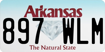 AR license plate 897WLM