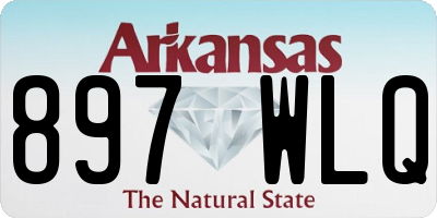 AR license plate 897WLQ