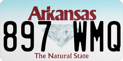 AR license plate 897WMQ