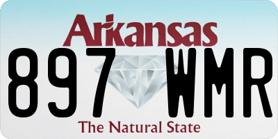 AR license plate 897WMR