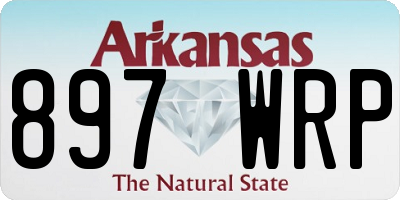 AR license plate 897WRP