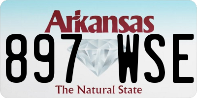 AR license plate 897WSE
