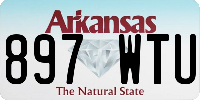 AR license plate 897WTU