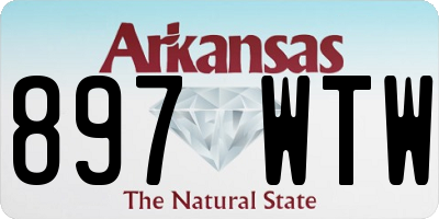 AR license plate 897WTW