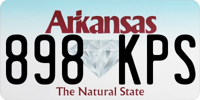 AR license plate 898KPS