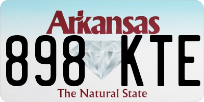 AR license plate 898KTE