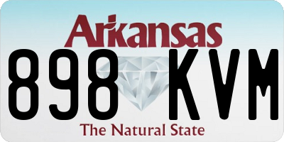AR license plate 898KVM