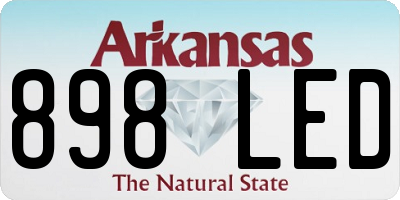AR license plate 898LED