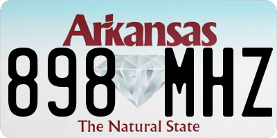 AR license plate 898MHZ