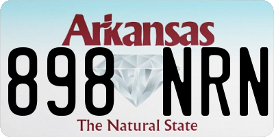 AR license plate 898NRN