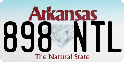 AR license plate 898NTL