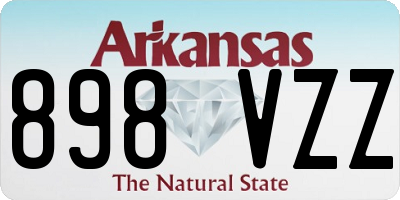 AR license plate 898VZZ