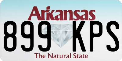 AR license plate 899KPS