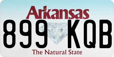 AR license plate 899KQB