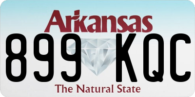 AR license plate 899KQC