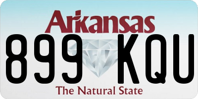 AR license plate 899KQU