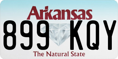 AR license plate 899KQY