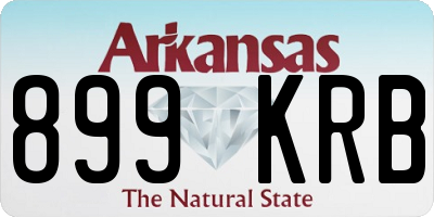 AR license plate 899KRB