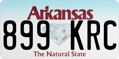 AR license plate 899KRC