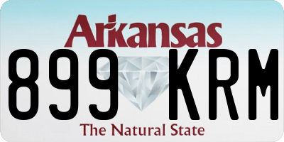 AR license plate 899KRM