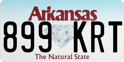 AR license plate 899KRT