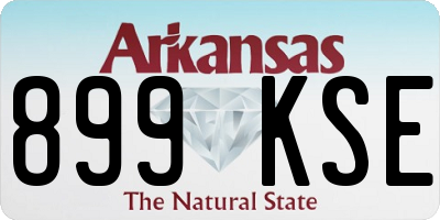AR license plate 899KSE