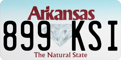 AR license plate 899KSI
