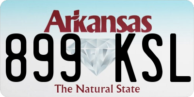 AR license plate 899KSL
