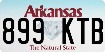 AR license plate 899KTB