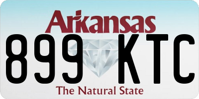 AR license plate 899KTC