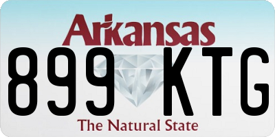 AR license plate 899KTG