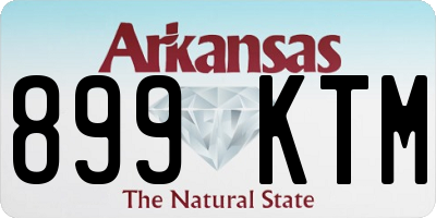 AR license plate 899KTM