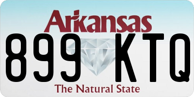 AR license plate 899KTQ