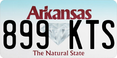 AR license plate 899KTS