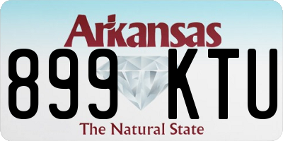 AR license plate 899KTU