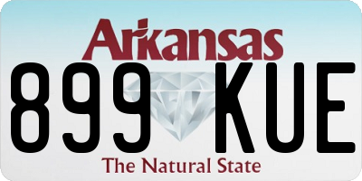 AR license plate 899KUE