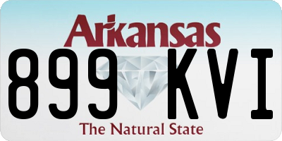 AR license plate 899KVI