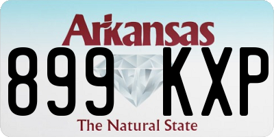 AR license plate 899KXP