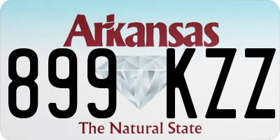 AR license plate 899KZZ