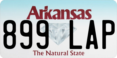 AR license plate 899LAP