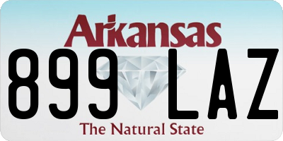 AR license plate 899LAZ
