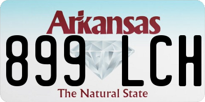 AR license plate 899LCH