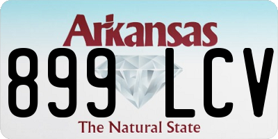 AR license plate 899LCV
