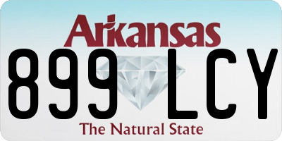 AR license plate 899LCY