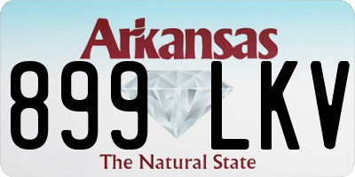 AR license plate 899LKV