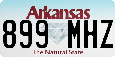 AR license plate 899MHZ