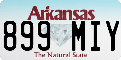 AR license plate 899MIY