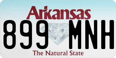 AR license plate 899MNH