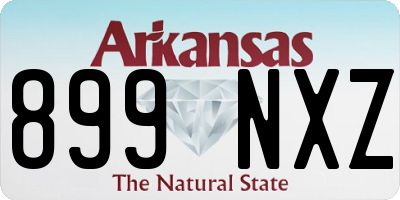 AR license plate 899NXZ