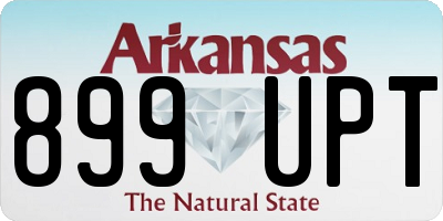 AR license plate 899UPT